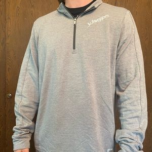 Schwepps cotton quarter-zip